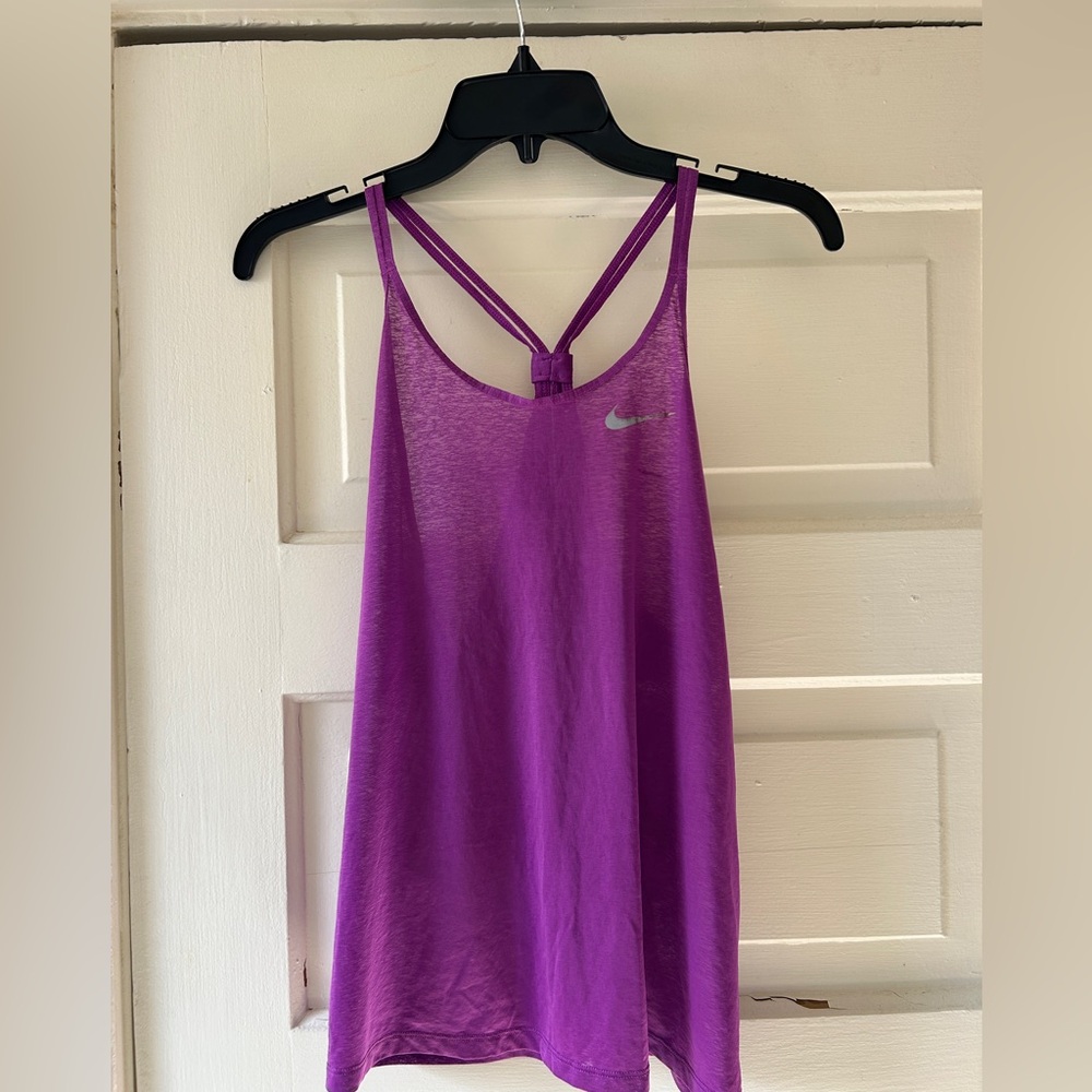 Nike Women's Vibrant Purple Tank Top